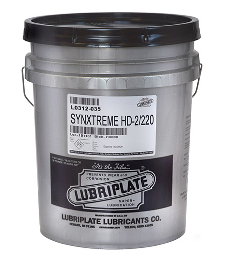 LUBRIPLATE SYNXTREME HD2/220 SYNTHETIC CALCIUM SULFONATE GREASE L0312-035 (35 Lb Pail)